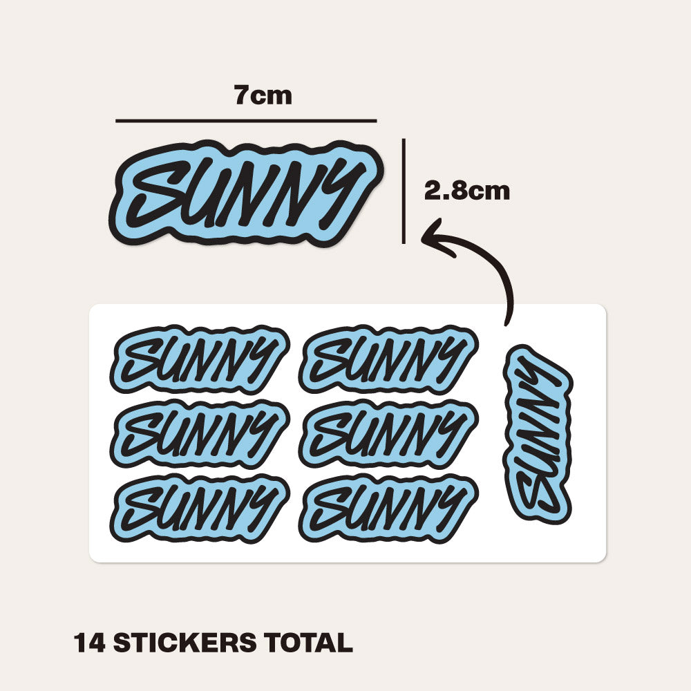Trendy Kids Name Labels in Graffiti Font