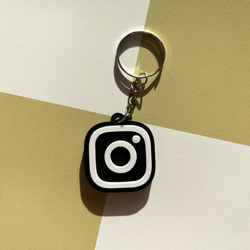 NFC Instagram Tag Keychain