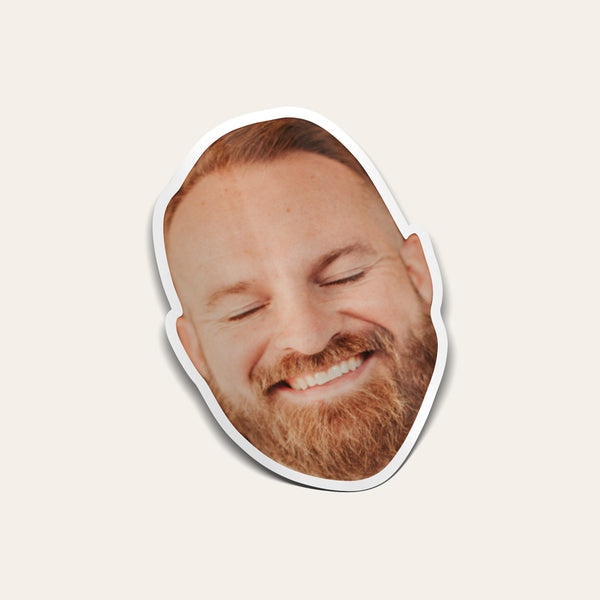 Custom Face Cutout Sticker