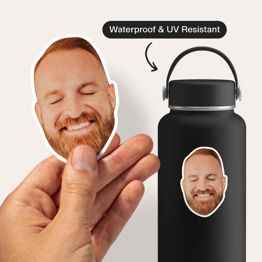 Custom Face Cutout Sticker