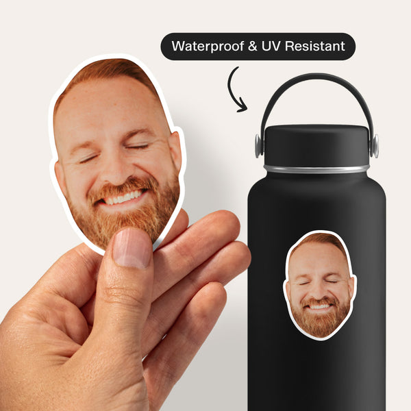 Custom Face Cutout Sticker