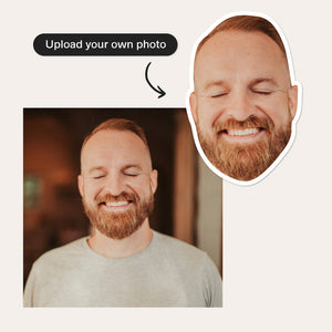 Custom Face Cutout Sticker
