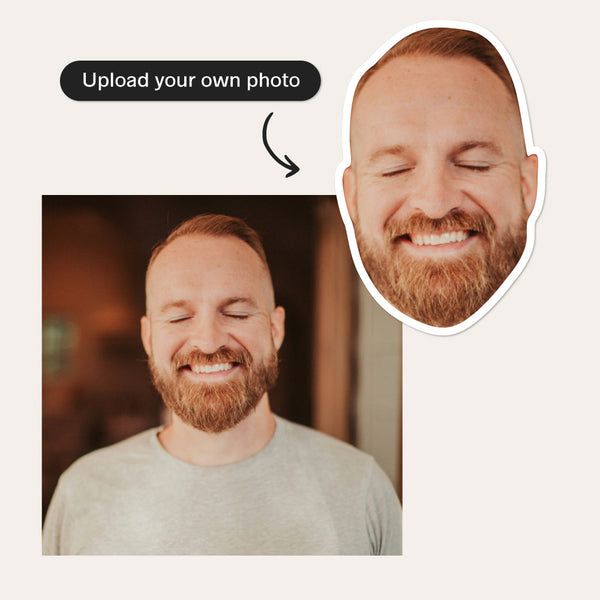 Custom Face Cutout Sticker