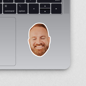 Custom Face Cutout Sticker
