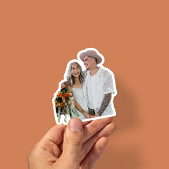 Custom Couple Sticker - Personalised Wedding Stickers