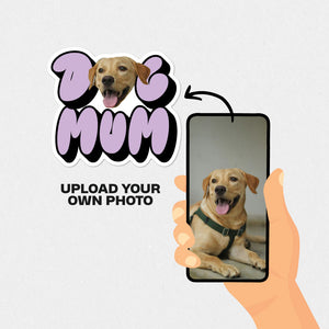 Personalised Dog Mum Pet Sticker