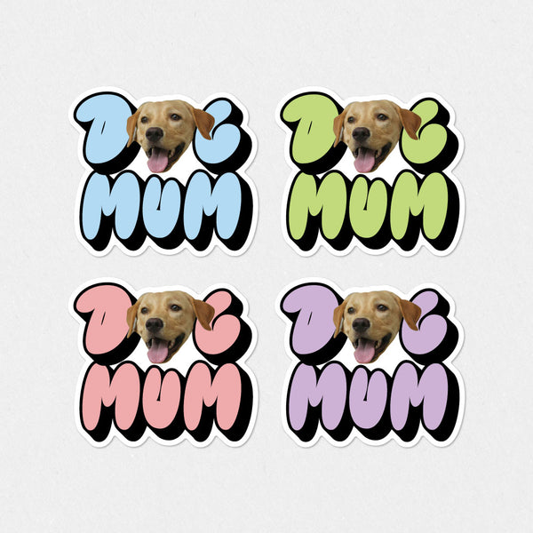 Personalised Dog Mum Pet Sticker