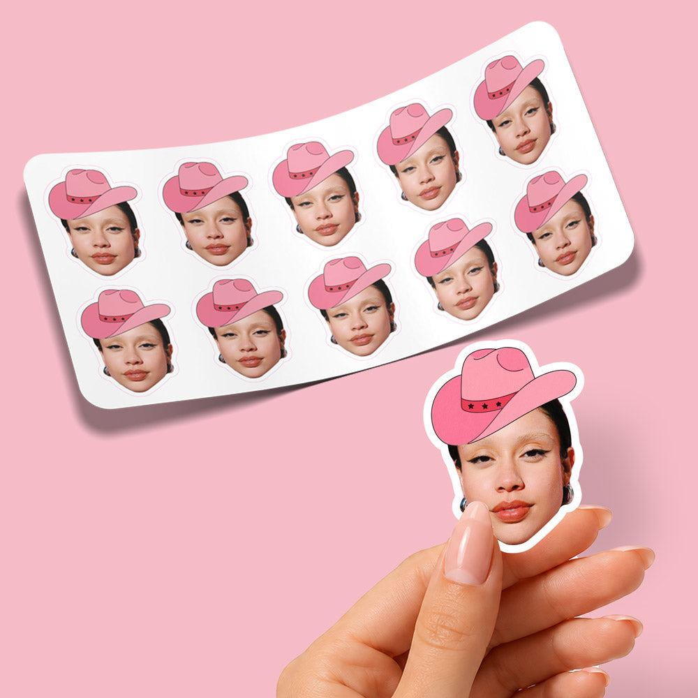 Cowgirl Bachelorette Sticker Sheet
