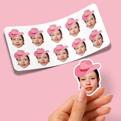 Cowgirl Bachelorette Sticker Sheet