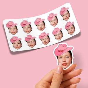 Cowgirl Bachelorette Sticker Sheet
