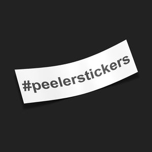 hashtag decal sticker