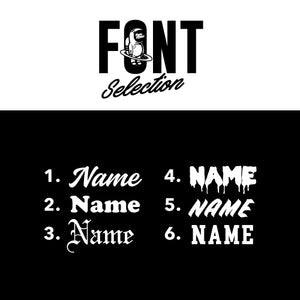 PERSONALISED Name Text Decal Sticker