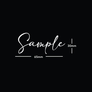 Custom Canister Decals | Personalised Pantry Labels