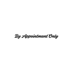 By Appointment Only Decal
