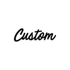 Custom Shop Wall Decal