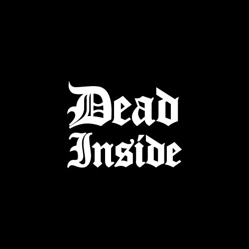 DEAD INSIDE Decal Sticker