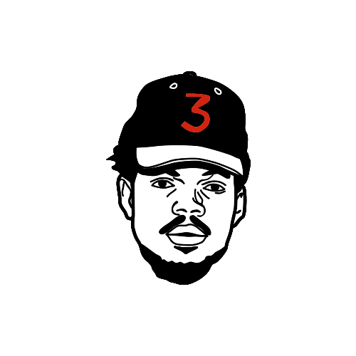 Chance The Rapper Hip Hop Stickers Car Decals - Peeler Stickers