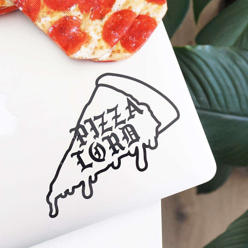 PIZZA LORD Decal Sticker