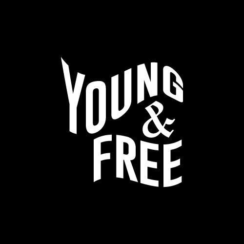 YOUNG & FREE Decal Sticker