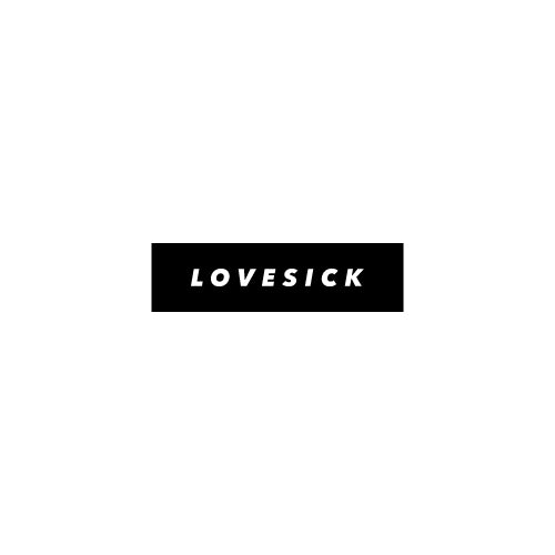 LOVESICK Decal Sticker