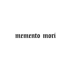 MEMENTO MORI Decal Sticker