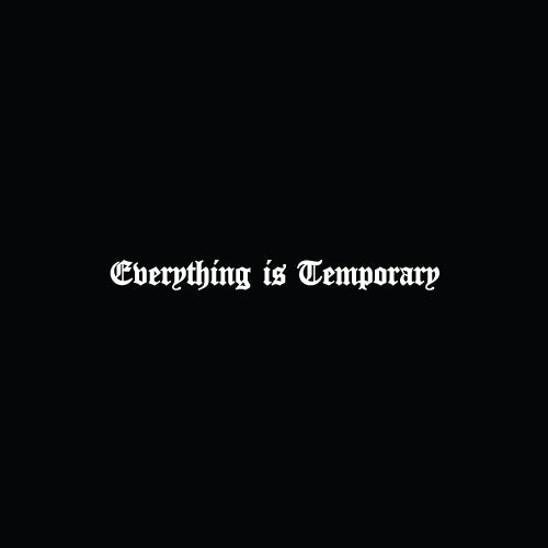 EVERYTHING IS TEMPORARY Decal Sticker