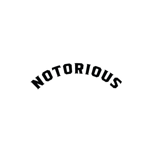 NOTORIOUS ARCH Decal Sticker