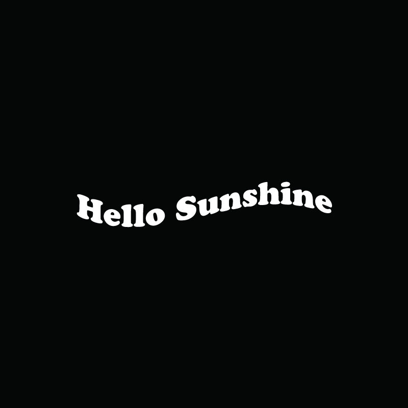 Hello Sunshine Decal Sticker