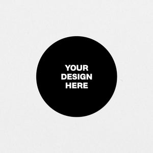 Upload your own design die cut stickers