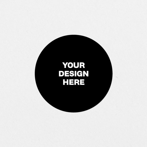 Upload your own design die cut stickers