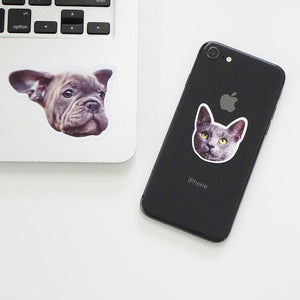 Custom Pet Face Sticker