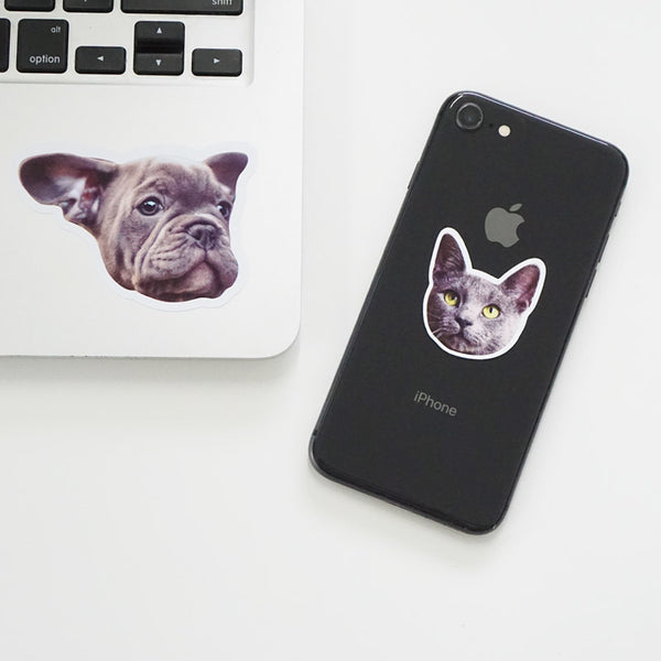 Custom Pet Face Sticker