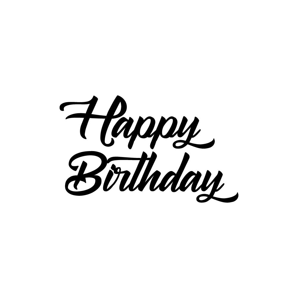 Happy Birthday Decal Sticker