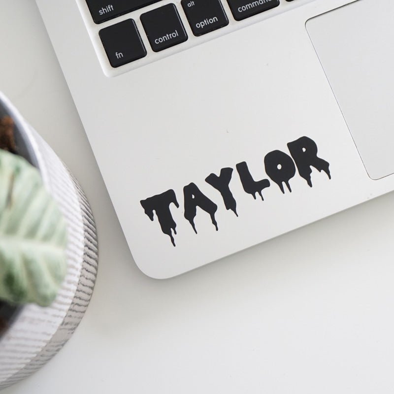 PERSONALISED Name Text Decal Sticker