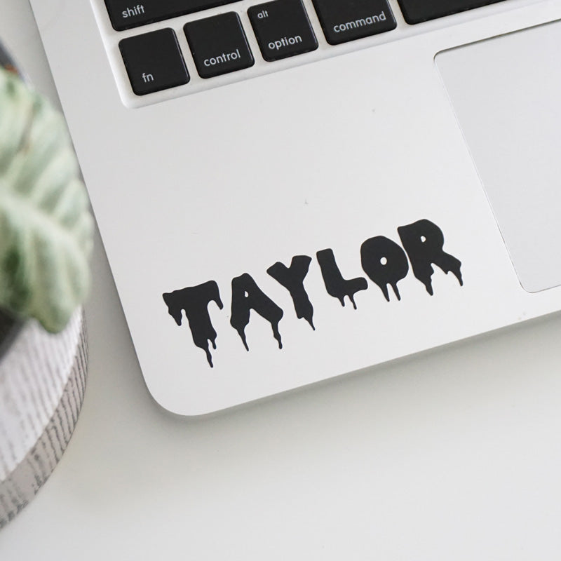 PERSONALISED Name Text Decal Sticker