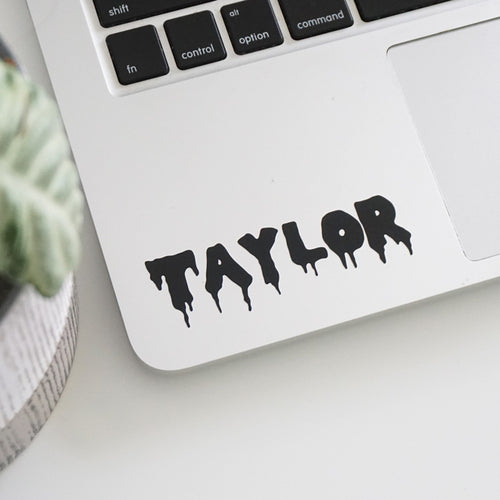 PERSONALISED Name Text Decal Sticker