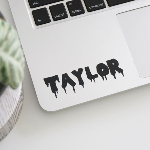 PERSONALISED Name Text Decal Sticker