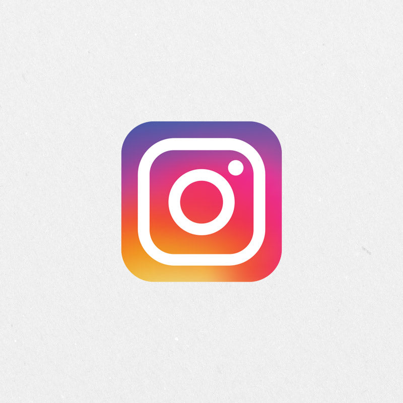 Large Social Media Icon Sticker | Instagram Sticker & Facebook Sticker