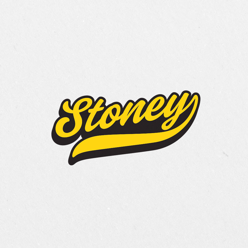 Stoney Printed Sticker