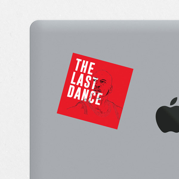 The Last Dance Printed Sticker