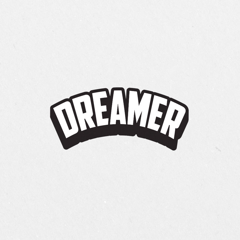 Dreamer Printed Sticker