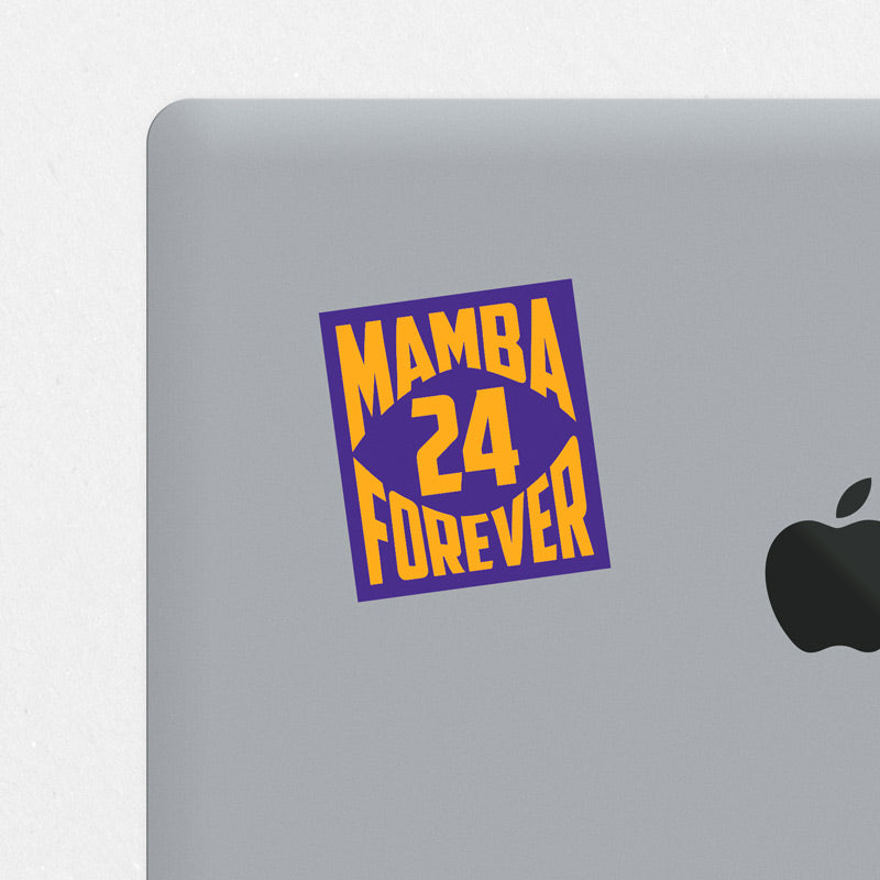 Mamba 24 Forever Printed Sticker