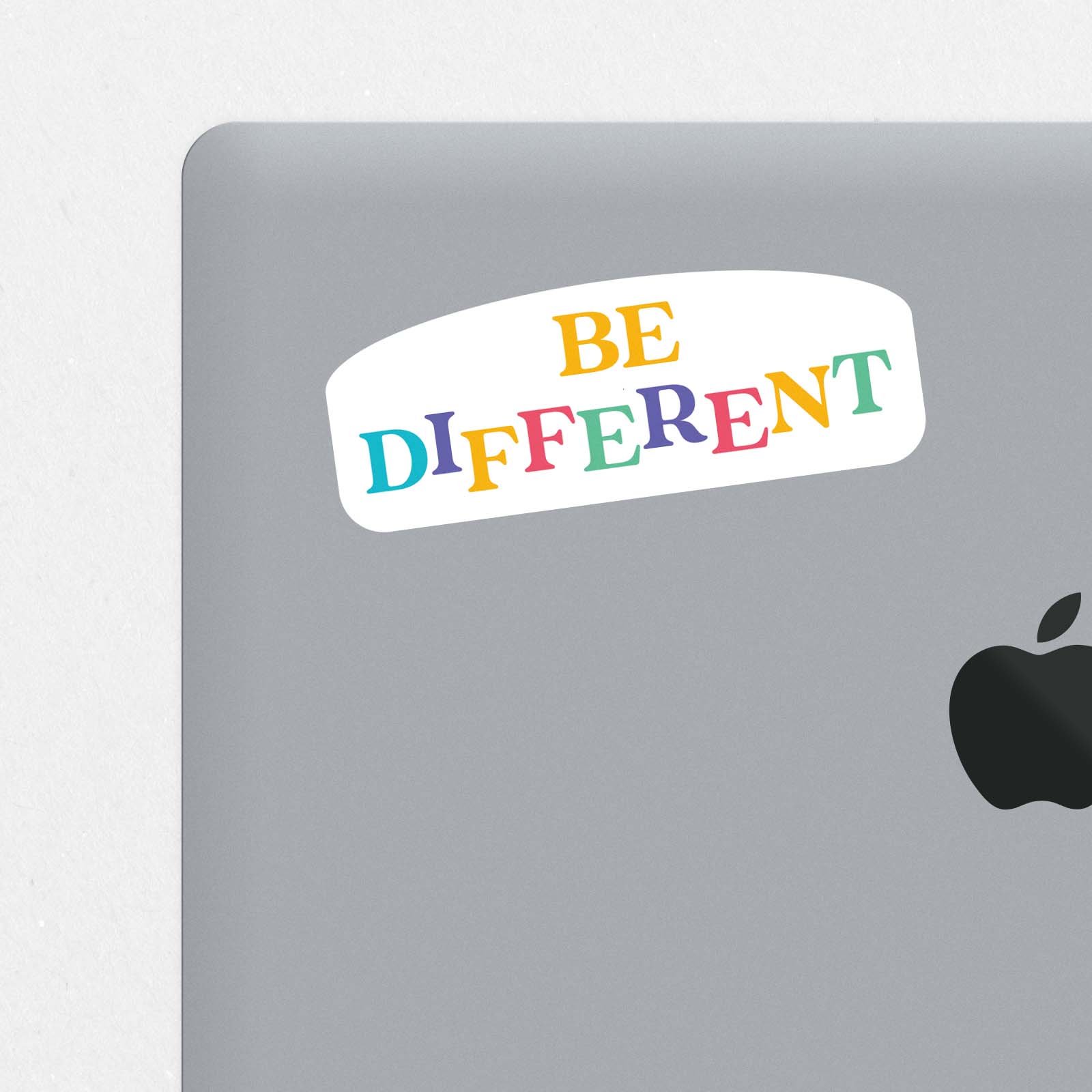 x2 Be Different Printed Stickers