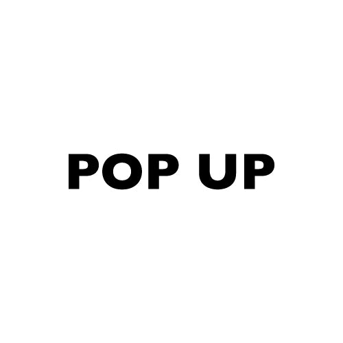POP UP Shop Decal Sticker