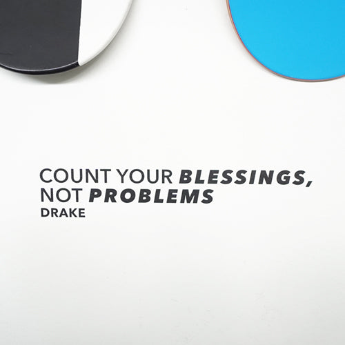 COUNT YOUR BLESSINGS Wall Decal Sticker